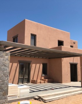 Θερμομόνωση εξοχικής κατοικίας - Πάρος 